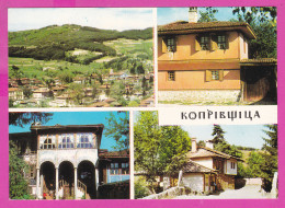 310640 / Bulgaria - Koprivshtitsa - Panoram "Dushkova House" "Oslekova House" Kalatchev Bridge "First Rifle" PC - Bulgarie