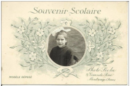 92 . MONTROUGE . PHOTO SCOLA   . SOUVENIR SCOLAIRE  . PHOTO MEDAILLON DE L ELEVE . FILLETTE . - Montrouge