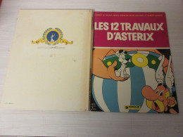 BD ASTERIX - Les 12 TRAVAUX D'ASTERIX - UDERZO GOSCINNY - 1976 - Edition Dargaud - Asterix