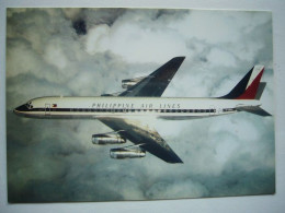 Avion / Airplane / PHILIPPINE AIRLINES / Douglas DC-8-53 / Registered As PI-C-803 - 1946-....: Moderne