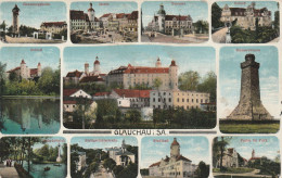 Glauchau Mehrbildkarte  Gel. 1915 - Glauchau