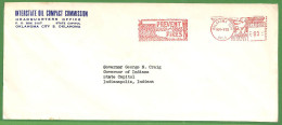 ZA1555 - USA  - POSTAL HISTORY - MECHANICAL POSTMARK On Cover FOREST FIRES  1953 - Postal History