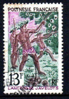 Polynésie - 1967  - Lancers De Javelots -  N° 48  - Oblit - Used - Oblitérés