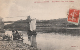 AUVILLAR AUVILLARS PONT SUR LA GARONNE LAVEUSES 1913 TBE - Auvillar