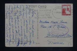 PALESTINE -  Carte Postale De Jérusalem Pour La France En 1929 - L 151530 - Palästina