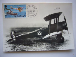 Avion / Airplane / RAF - ROYAL AIR FORCE / Bristol Type 4 Scout D / Carte Maximum - 1914-1918: 1a Guerra