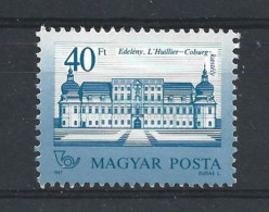 Hungary 1987 Castle  Y.T. 3122 ** - Unused Stamps