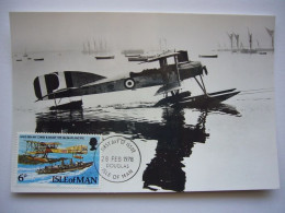 Avion / Airplane / RAF - ROYAL AIR FORCE / Seaplane / Short Type 184 / Carte Maximum - 1914-1918: 1. Weltkrieg
