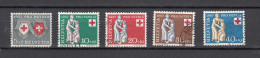 PP   1957  N° B81 à B85  OBLITERES   COTE 20.00         CATALOGUE SBK - Usados