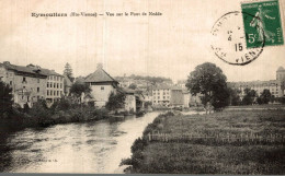 Eymoutiers Vue Sur Le Pont De Nedde - Eymoutiers