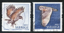 Réf 77 < SUEDE Année 2009 < Yvert N° 2680 à 2681 Ø Used < SWEDEN < Oiseaux Pygargue Et Hibou Des Marais - Used Stamps