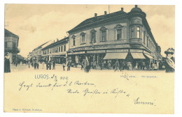 RO 63 - 16648 LUGOJ, Market, Stores, Litho, Romania - Old Postcard - Used - 1904 - Rumänien