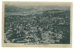 RO 63 - 20432 Romanian Oil Field, Romania - Old Postcard, CENSOR - Used - 1918 - Rumänien