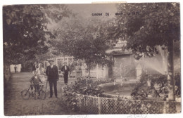 RO 63 - 22432 TIMISOARA, Summer Garden, Bike, Romania - Old Postcard, Real Photo - Used - 1928 - Rumänien