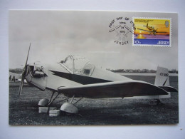 Avion / Airplane / FRENCH SINGLE-SEAT ULTRALIGHT  / Druine D.31 Turbulent / Carte Maximum - 1946-....: Moderne