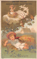 MA-2024-071 CHOCOLAT POULAIN. REVE INNOCENT NUAGE OISEAUX - FANTAISIE DE BEBE - Poulain