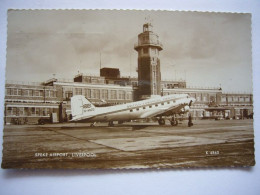 Avion / Airplane / BEA - BRITISH EUROPEAN AIRWAYS / Douglas DC-3 / Seen At Speke Airport, Liverpool - 1946-....: Moderne