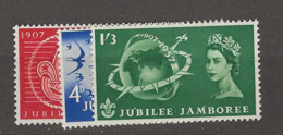 1957 MNH GB, Mi 299-301  Postfris** - Ungebraucht