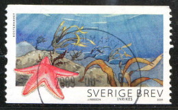 Réf 77 < SUEDE < Yvert N° 2688 Ø < Année 2009 Used < SWEDEN < Etoile De Mer - Usati