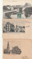 Veurne, Furnes,  3 Postkaarten, 6 Scans - Veurne