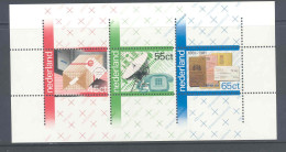 Netherlands 1981 100 Year Telecommunication Yv BF 22 MNH ** - Blokken