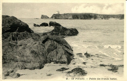 CPA  - LE POULDU -  POINTE DES GRANDS SABLES (IMPECCABLE) - Le Pouldu