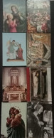 Lotto N. 8 Cartoline Religiose Diverse Per Soggetto E Stampa (375) Come Da Foto Offertissima Spedizione Con Corriere - Santi