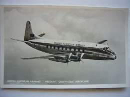 Avion / Airplane / BRITISH EUROPEAN AIRWAYS / Vickers Viscount - 1946-....: Moderne