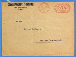 Allemagne Reich 1923 - Lettre De Frankfurt - G31702 - Covers & Documents