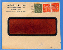 Allemagne Reich 1922 - Lettre De Wiesbaden - G31699 - Lettres & Documents