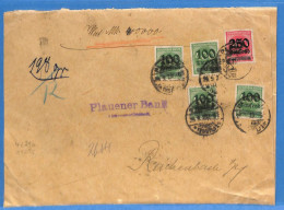 Allemagne Reich 1923 - Lettre De Plauen - G31704 - Covers & Documents