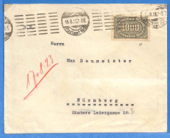 Allemagne Reich 1923 - Lettre De Stuttgart - G31668 - Cartas & Documentos