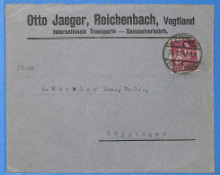 Allemagne Reich 1921 - Lettre De Reichenbach - G31659 - Cartas & Documentos