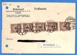 Allemagne Reich 1923 - Carte Postale De Cassel - G31630 - Briefe U. Dokumente