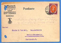 Allemagne Reich 1920 - Carte Postale De Bretten - G31626 - Covers & Documents