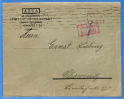 Allemagne Reich 1923 - Lettre Gebühr Bezahlt De Chemnitz - G31617 - Lettres & Documents