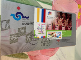 Hong Kong Stamp FDC Asian Games Busan Korea 2002 - Unused Stamps