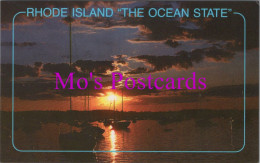 America Postcard - Rhode Island "The Ocean State"   DZ44 - Andere & Zonder Classificatie