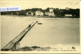 CPA - LE POULDU - LA JETEE - VUE GENERALE DU PORT (IMPECCABLE) - Le Pouldu