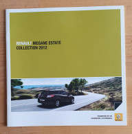 BROCHURE RENAULT MEGANE ESTATE COLLECTION 2012 - Voitures