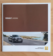 BROCHURE RENAULT LAGUNA COLLECTION 2012 - Cars