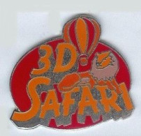 @@ Ballon Montgolfière Lion Chasse Film : Safari 3D (3x2.8) EGF @@avi51 - Mongolfiere