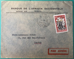 Cameroun, Divers Sur Enveloppe TAD GAROUA 14.6.1955 - (A1023) - Lettres & Documents