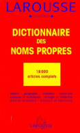 Dictionnaire /noms Propres -compact (1996) De Collectif - Woordenboeken