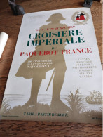 Delcampe - Affiche Compagnie Générale Transatlantique De R.BOUVARD 60X40 - Plakate