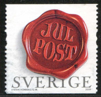 Réf 77 < SUEDE < Yvert N° 2707 Ø < Année 2009 Used SWEDEN < Noel > Cachet De Cire - Used Stamps
