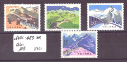 CHINA - No Michel 1486-1489 ** ( MNH / SANS CHARNIERE )  ABSOLUTELY PERFECT WHITE GUM!! COTE: 18 €  !!MANGOPAY ONLY !!! - Nuevos