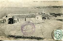 CPA  -  MARSEILLE - VUE GENERALE PRISE DU CHATEAU D'IF - Château D'If, Frioul, Iles ...