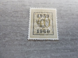 Belgique - Lion - Préoblitéré - 40c. - Olive - Neuf - Année 1959 - 60 - - Typografisch 1951-80 (Cijfer Op Leeuw)