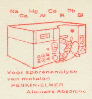 Meter Cut Netherlands 1969 Trace Analysis - Atomic Absorption - Autres & Non Classés